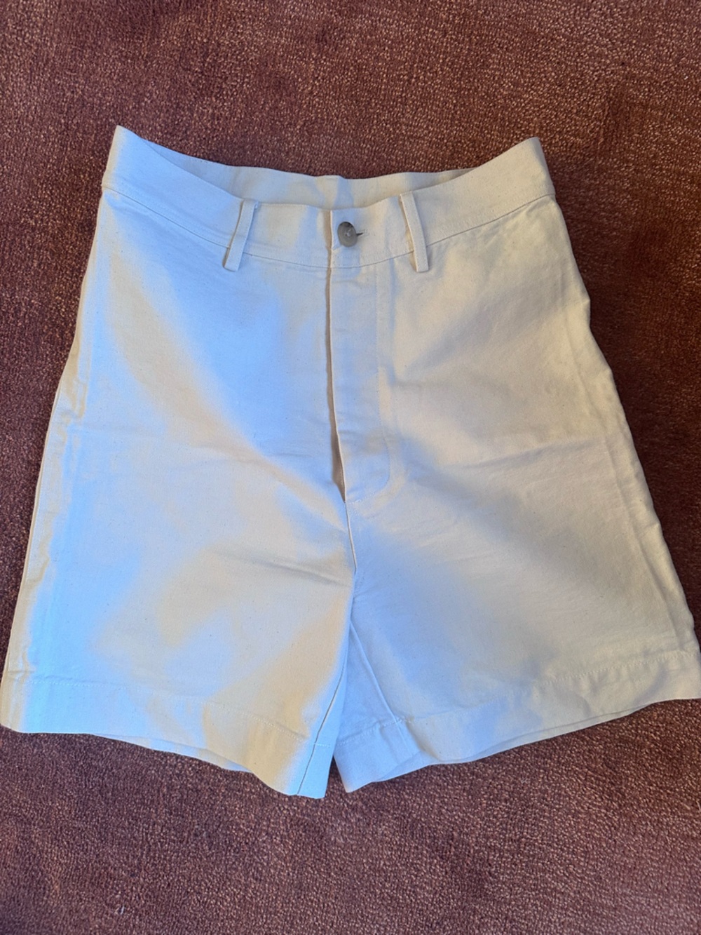 Caron Callahan White Bermuda Shorts